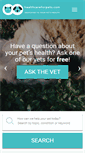 Mobile Screenshot of healthcareforpets.com